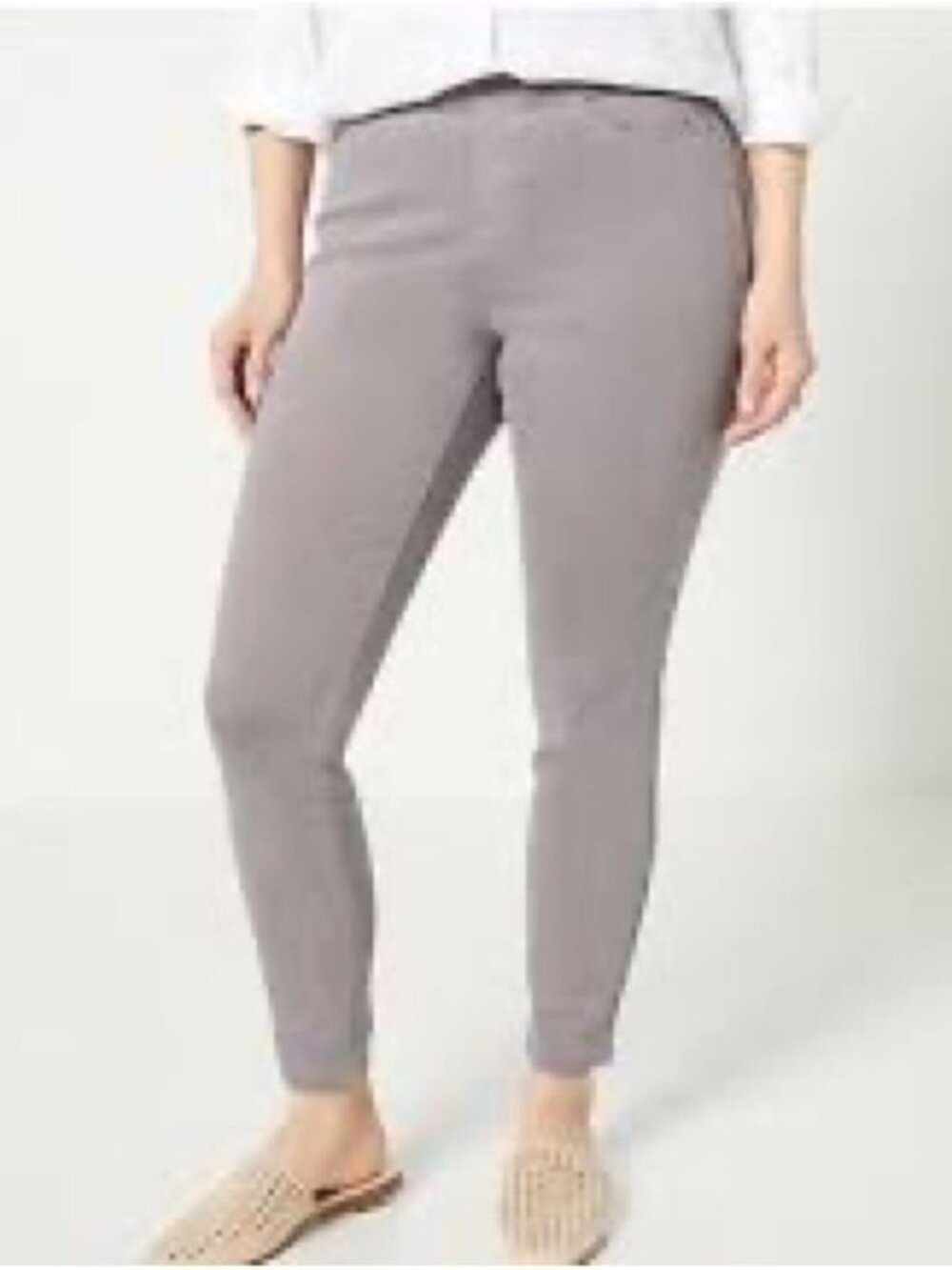 Denim & Co. Cozy Touch Denim Pull-On Jeggings